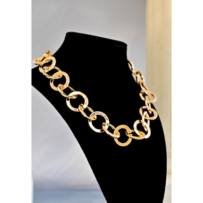 Open Round Circle Necklace