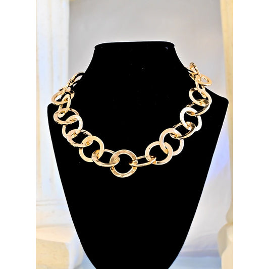Open Round Circle Necklace