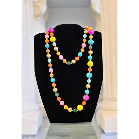 Summer Multi Bead Necklace