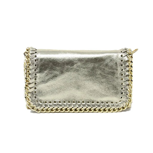 Italian Metallic Crossbody